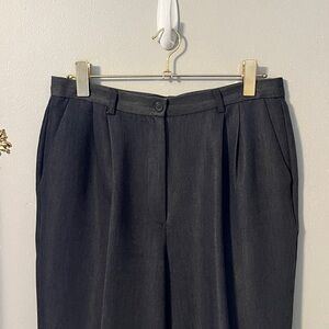 14 - Vintage - Villager Charcoal Gray Slacks